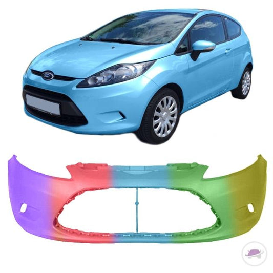 Ford Fiesta JA8 Stoßstange vorne ohne Nebelscheinwerfer 08-12 LACKIERT