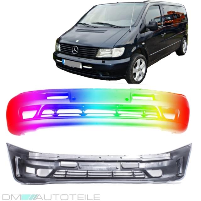 Set LACKIERT Mercedes Viano/Vito Stoßstange vorne Bj 95-03 oberes Teil