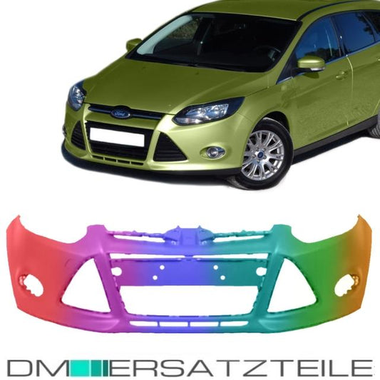 Set Ford Focus Stoßstange vorne (3-5 Türer) ab BJ 2011-02/2014 LACKIERT