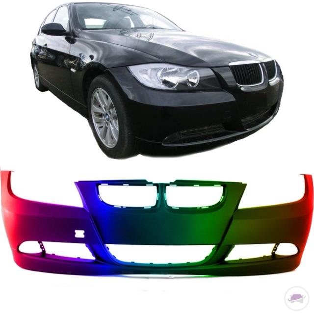 LACKIERT in WUNSCHFARBE Stoßstange vorne passt für BMW 3er E90 E91 ohne PDC/SRA