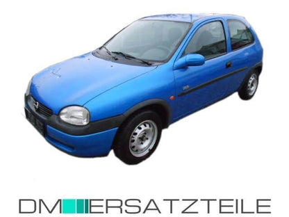 Set Lackiert Opel Corsa B Frontstoßstange Bj 97-00 teilgrundiert mit Spoiler