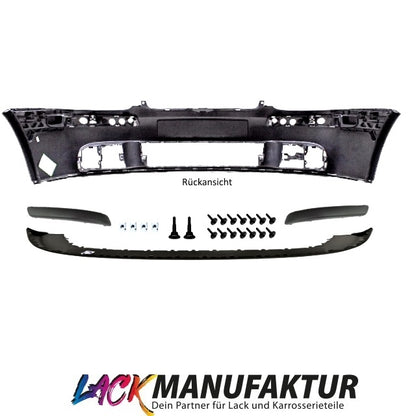 LACKIERT Ersatz für VW Golf 5 1K1 Stoßstange vorne +Leisten + Lippe + Schrauben