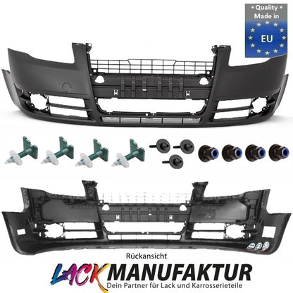 LACKIERT & NEU Audi A4 8E B7 Limousine Avant Stoßstange vorne Montageset Bj04-08