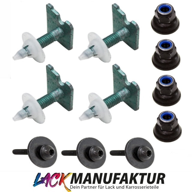 LACKIERT & NEU Audi A4 8E B7 Limousine Avant Stoßstange vorne Montageset Bj04-08