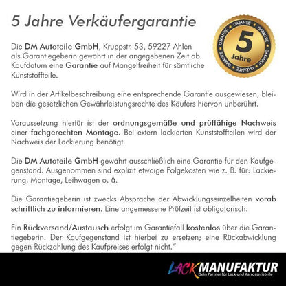 LACKIERT für VW Polo IV 9N Stoßstange vorne NSW Zertifiziert+MONTAGEKIT 01-05