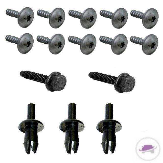 SET Audi A4 B8 Stoßstange vorne + Schrauben 07-11 für PDC & SRA LACKIERT + Schrauben