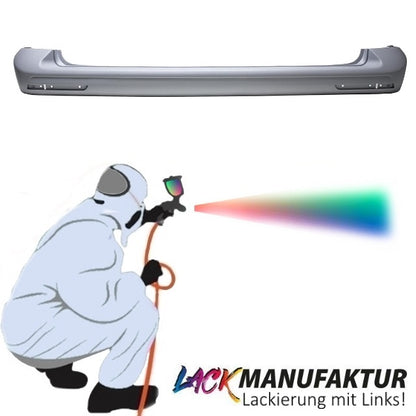 Stoßstange Hinten LACKIERT für VW T5 GP Multivan Transporter FACELIFT ohne PDC