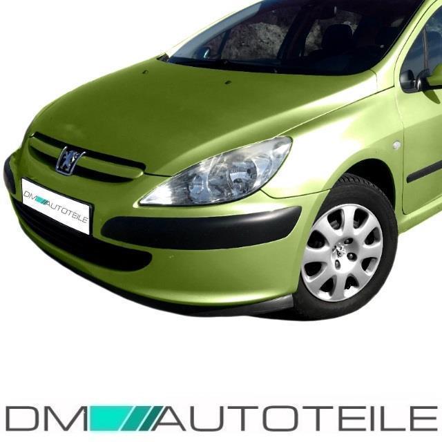 SET Peugeot 307 Bj. 01-05 Stoßstange LACKIERT + Komplett Grill + Leisten + Spoiler