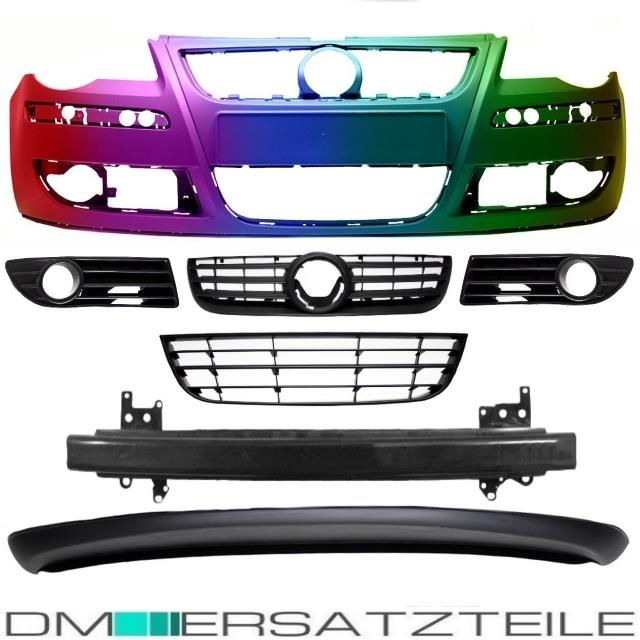 Ersatz für VW Polo 9N3  2005-2009 Stoßstange vorne LACKIERT+ Unfall Set komplett