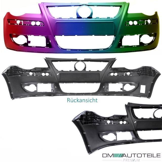 Ersatz für VW Polo 9N3  2005-2009 Stoßstange vorne LACKIERT+ Unfall Set komplett