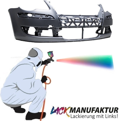 LACKIERT-WUNSCHFARBE--Stoßstange vorne für VW Touran 1T1 1T2 Facelift ab 2006