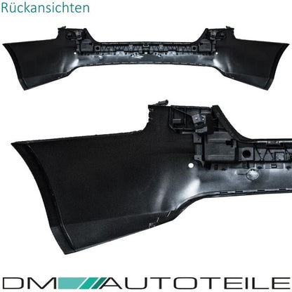 Set Lackiert Audi A4 B8 Limousine Stoßstange hinten für PDC Bj. 07-11 in Wunschfarbe