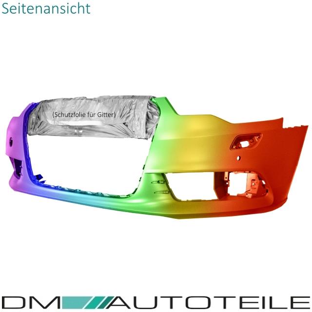 Set Lackiert Audi A6 C7 Stoßstange vorne Bj. 10-14 mit PDC/SRA  in Wunschfarbe