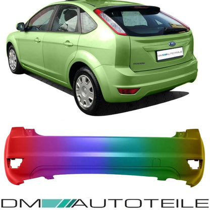 Set Lackiert Ford Focus 4-Türer DA3 Stoßstange Stoßfänger hinten LACKIERT Baujahr 2008-2011