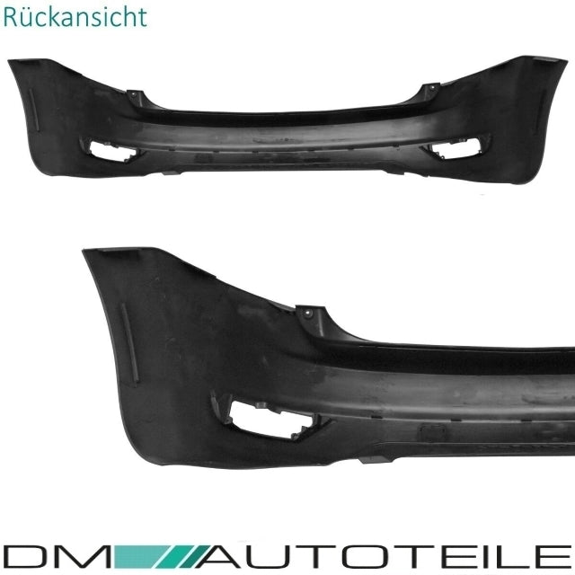 Set Lackiert Ford Focus 4-Türer DA3 Stoßstange Stoßfänger hinten LACKIERT Baujahr 2008-2011