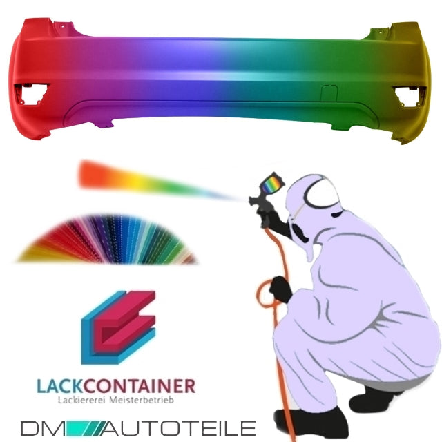 Set Lackiert Ford Focus 4-Türer DA3 Stoßstange Stoßfänger hinten LACKIERT Baujahr 2008-2011