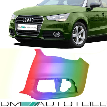 Audi A1 8X Stoßstange vorne links Ecke ohne PDC ohne SRA 2010-2015 LACKIERT