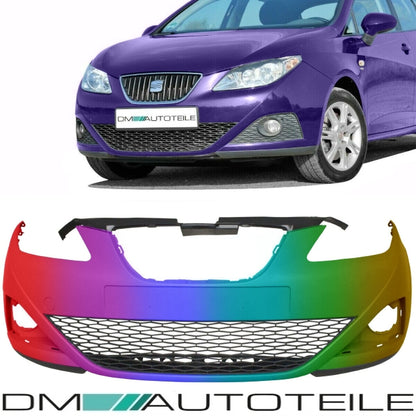 SET Lackiert Seat Ibiza IV Limousine Front Stoßstange vorne Bj. 08-12