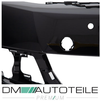 041 Brillantschwarz Uni lackiert Stoßstange vorne 6x PDC + SRA passt für VW Golf 6 VI ab 2008-2016 EU-Ware