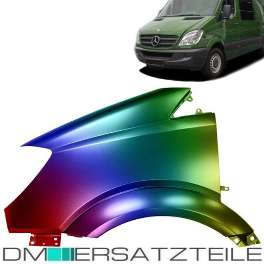 SET Mercedes Sprinter Pritsche Kasten (906) Kotflügel Fender links 2006-2013 LACKIERT