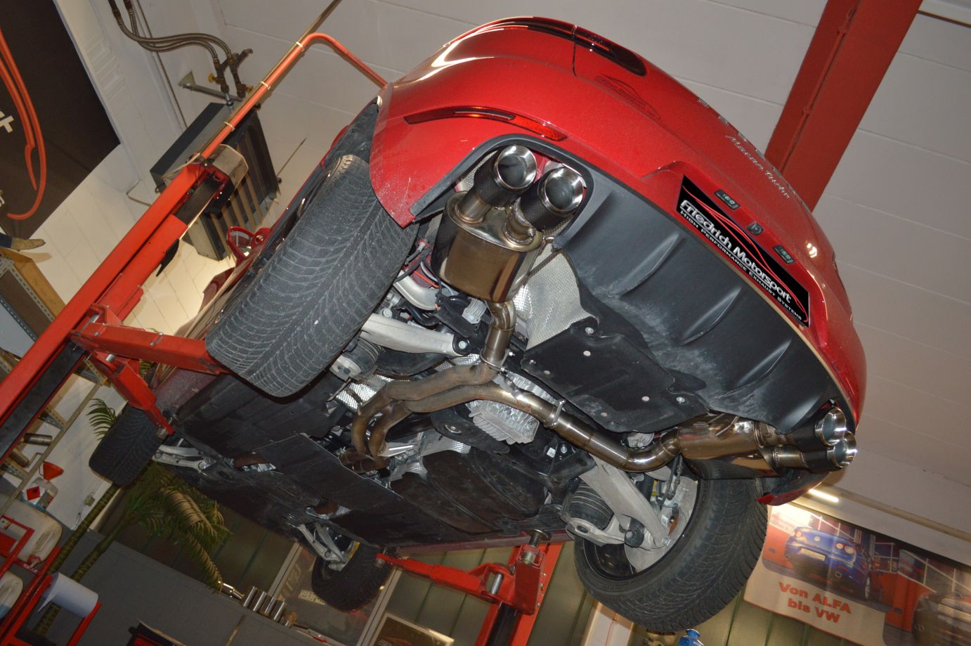 Duplex-Sportendschalldämpfer Porsche Macan Turbo