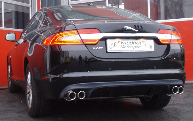 Duplex Sportendschalldämpfer Jaguar XF