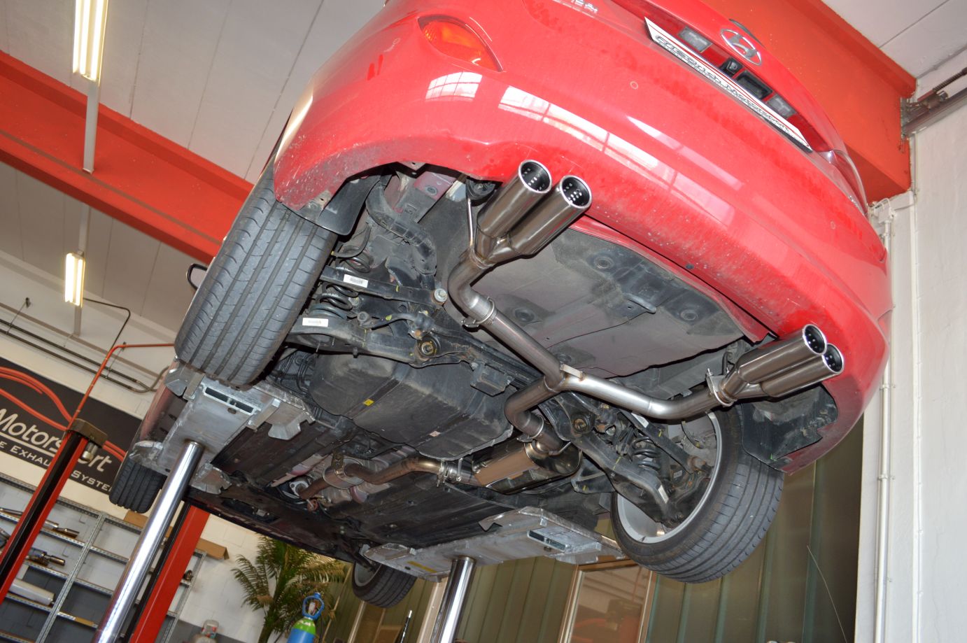 Duplex Sportendschalldämpfer Hyundai i30 Kombi GD