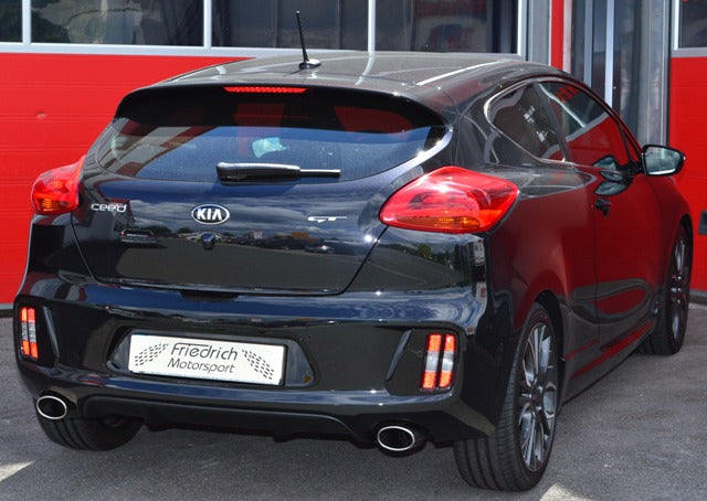 Duplex Sportendschalldämpfer KIA Cee d und Pro Cee d GT (JD)