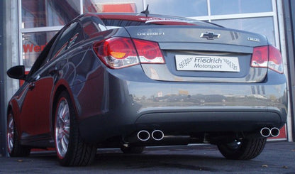 Duplex Sportendschalldämpfer Chevrolet Cruze Limousine