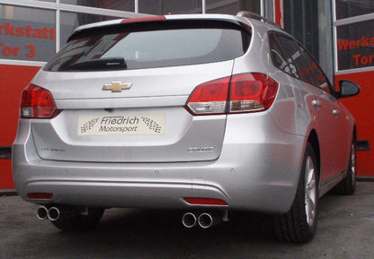 Duplex Sportendschalldämpfer Chevrolet Cruze Station Wagon