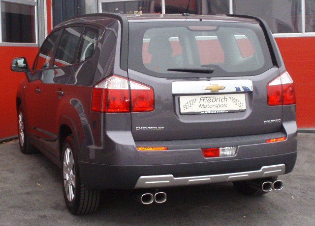 Duplex Sportendschalldämpfer Chevrolet Orlando