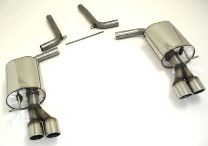 Duplex Sportendschalldämpfer Audi A6 4F Quattro und Allroad