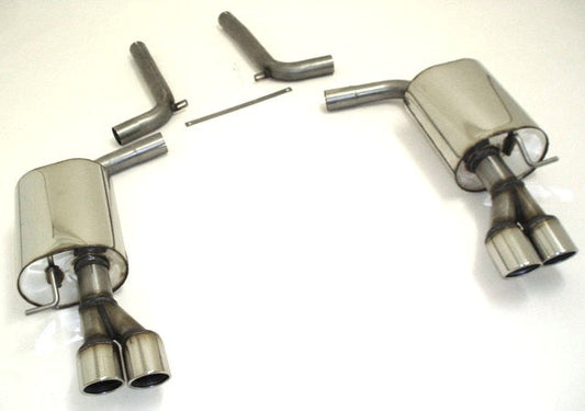 Duplex Sportendschalldämpfer Audi A6 4F Quattro und Allroad