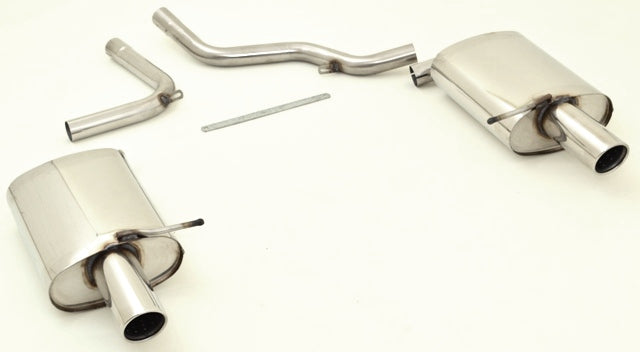 Duplex Sportendschalldämpfer Audi A4 B6 (8E/8H) Frontantrieb