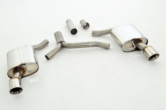 76mm Duplex-Sportendschalldämpfer Audi A5 B8 Sportback Frontantrieb