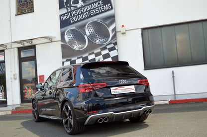 Duplex Sportendschalldämpfer Audi A3 8V 3-Türer Frontantrieb