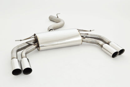 76mm Duplex-Sportendschalldämpfer Audi S3 8V Sportback Quattro
