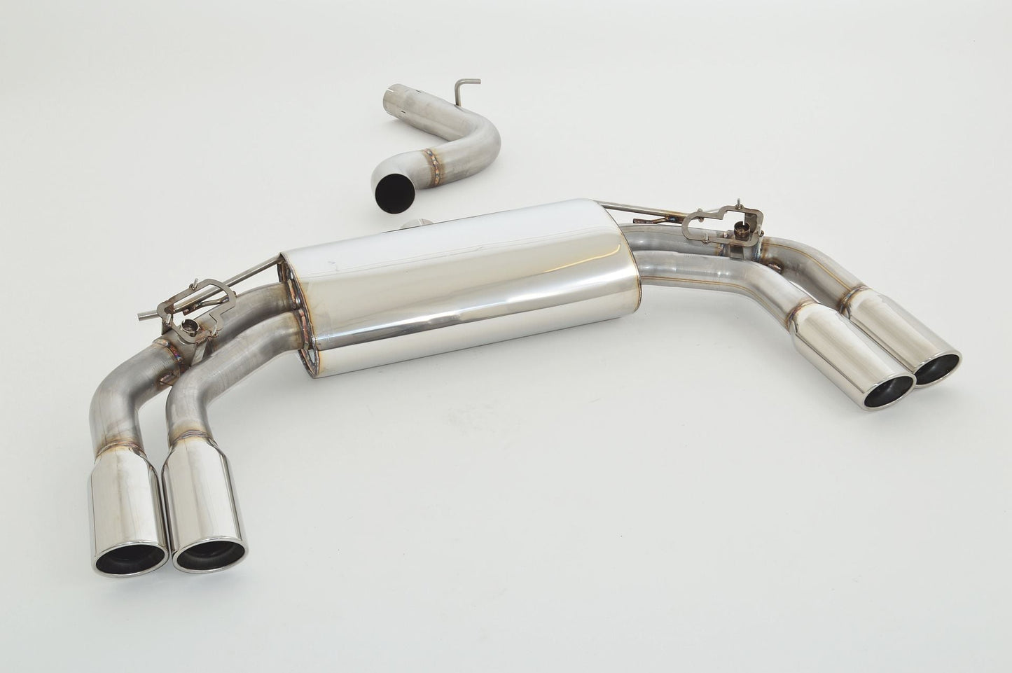 76mm Duplex-Sportendschalldämpfer mit originaler Klappensteuerung