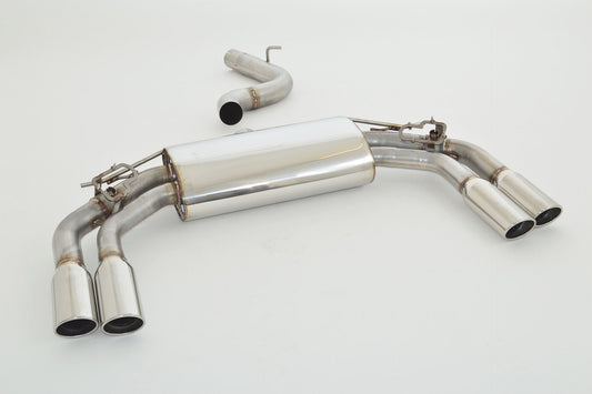 76mm Duplex-Sportendschalldämpfer mit originaler Klappensteuerung