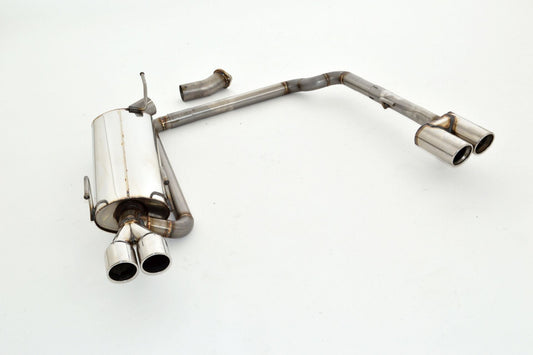 Duplex Sportendschalldämpfer Opel Vectra B i500
