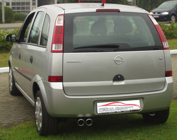 Sportendschalldämpfer Opel Meriva