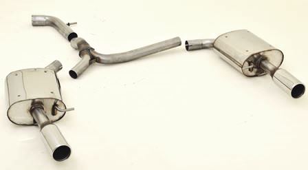 Duplex Sportendschalldämpfer Ford Mondeo (BA7)