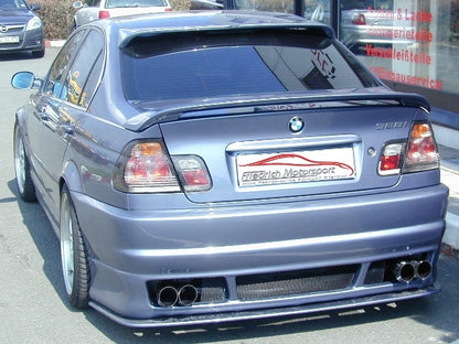 Duplex Sportendschalldämpfer BMW E46