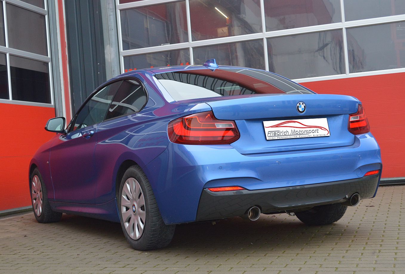 Duplex-Sportendschalldämpfer BMW 2er F22/F23