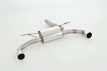 76mm Duplex-Sportendschalldämpfer Edelstahl