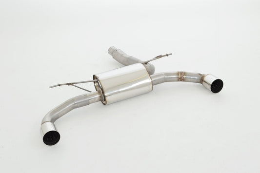 76mm Duplex-Sportendschalldämpfer Edelstahl