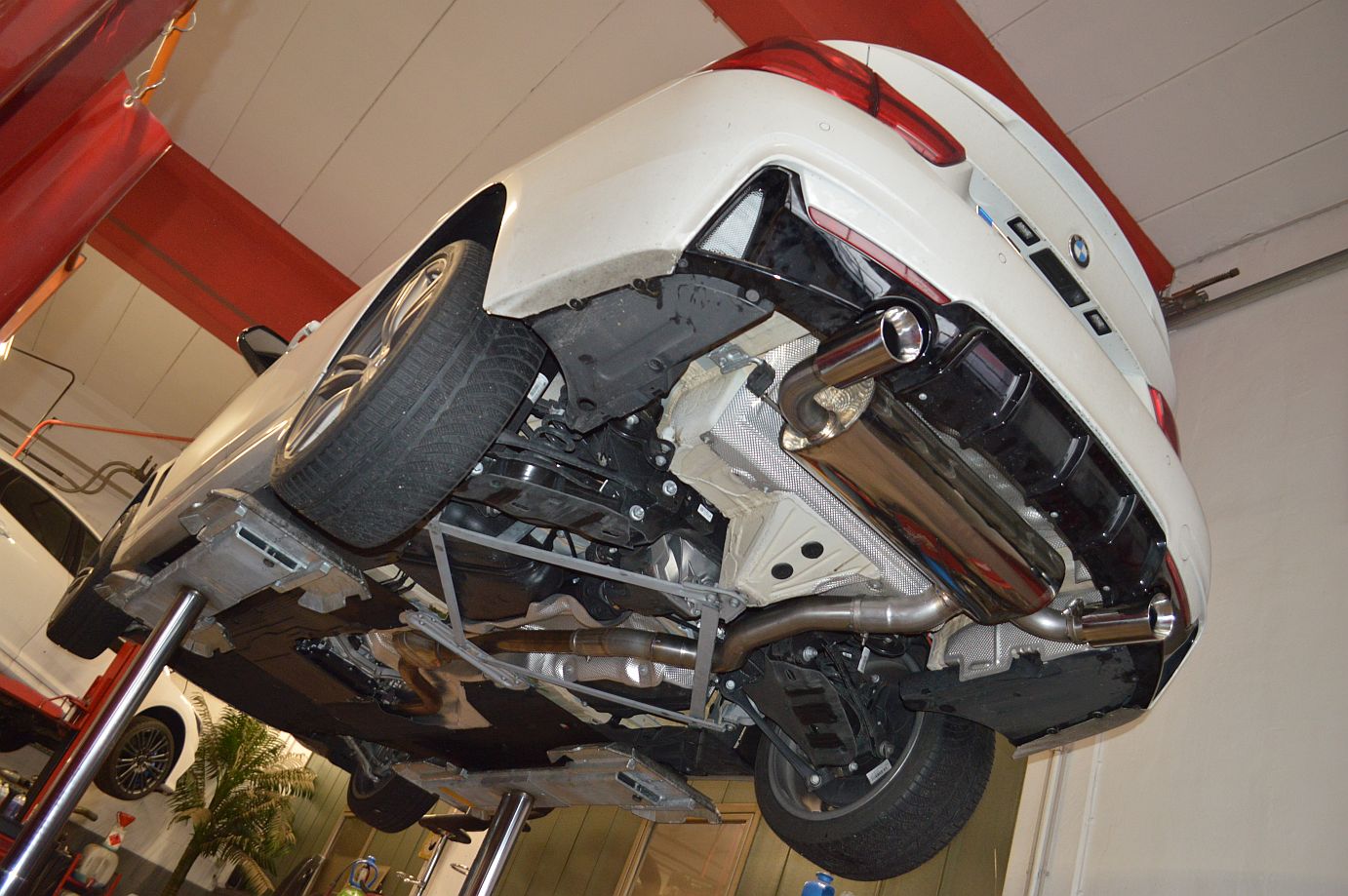 76mm Duplex-Sportendschalldämpfer Edelstahl