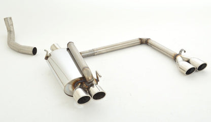 Duplex Sportendschalldämpfer VW Polo 6N / 6N2