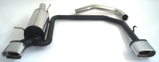 Duplex Sportendschalldämpfer VW Polo 9N / 9N2