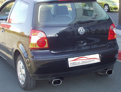 Duplex Sportendschalldämpfer VW Polo 9N / 9N2
